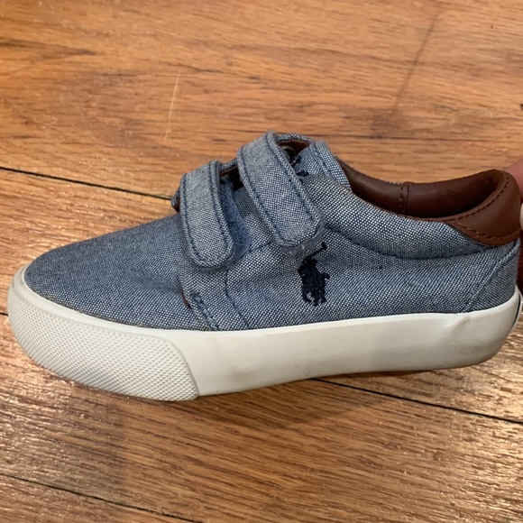 Toddler Boy Polo Ralph Lauren Sneaker size 7 - Picture 2 of 4
